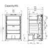 Компресорний автохолодильник Alpicool CR85X (83 літри). До -20℃. Живлення 12, 24 вольт
