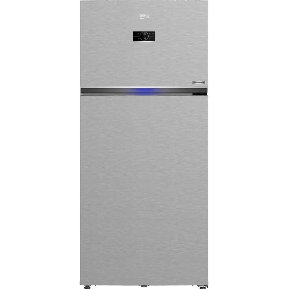  8 - Холодильник з морозильною камерою Beko RDNE700E40XP