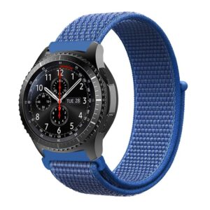  3 - Ремінець BeCover Nylon Style для Xiaomi Amazfit Bip/Bip Lite/Bip S Lite/GTR 42mm/GTS/TicWatch S2/TicWatch E Blue (705825)