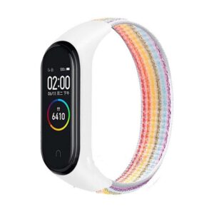  3 - Ремінець BeCover Nylon Style для Xiaomi Mi Smart Band 7 Rainbow (707668)