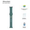 Ремінець Armorstandart Sport Band (3 Straps) для Apple Watch 38mm/40mm/41mm Pine Green (ARM56844)