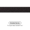 Ремінець Armorstandart Braided Solo Loop для Apple Watch 38mm/40mm/41mm Black Unity Size 6 (144 mm) (ARM64896)