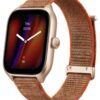 Смарт-годинник Xiaomi Amazfit GTS 4 Autumn Brown; 1.75″ (450х390) AMOLED сенсорний / Bluetooth 5.0 / 42.7 x 36.5 x 9.9 мм, 27 г / 5 АТМ / 300 мАч / коричневий