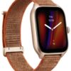 Смарт-годинник Xiaomi Amazfit GTS 4 Autumn Brown; 1.75″ (450х390) AMOLED сенсорний / Bluetooth 5.0 / 42.7 x 36.5 x 9.9 мм, 27 г / 5 АТМ / 300 мАч / коричневий