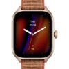 Смарт-годинник Xiaomi Amazfit GTS 4 Autumn Brown; 1.75″ (450х390) AMOLED сенсорний / Bluetooth 5.0 / 42.7 x 36.5 x 9.9 мм, 27 г / 5 АТМ / 300 мАч / коричневий