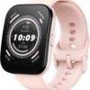 Смарт-годинник Xiaomi Amazfit Bip 5 Pastel Pink; 1.91″ (320х380) TFT сенсорний / Bluetooth 5.2 / 45.94 x 38.09 x 11.2 мм, 26 г / IP68 / 300 мАч / рожевий