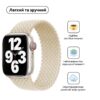 Ремінець Armorstandart Braided Solo Loop для Apple Watch 38mm/40mm/41mm Beige Size 2 (120 mm) (ARM64891)