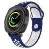 Ремінець BeCover Nike Style для Amazfit Stratos 1/2/2S/3/GTR 2/GTR 47mm/GTR Lite 47mm/Nexo/Pace Blue-White (705815)