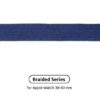 Ремінець Armorstandart Braided Solo Loop для Apple Watch 38mm/40mm/41mm Atlantic Blue Size 2 (120 mm) (ARM58066)