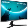 Монітор Samsung 27″ C27R500 (LC27R500FHIXCI) VA Dark Gray Curved; 1920×1080, 4 мс, 300 кд/м2, D-Sub, HDMI, Headphone