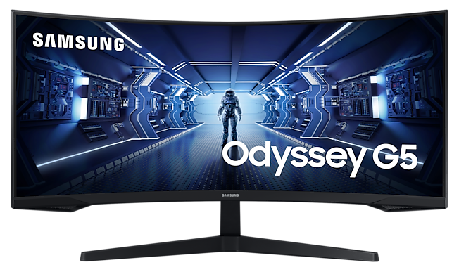  1 - Монітор Samsung Odyssey G5 (LC34G55TWWIXCI) LC34G55TWWIXCI