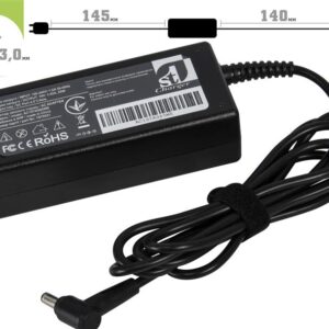  6 - Блок живлення 1StCharger для ноутбука Asus 19V 65W 3.42A 4.5х3.0мм + каб.жив. (AC1STAS65WE)