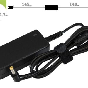  4 - Блок живлення 1StCharger для ноутбука Dell 19V 30W 1.58A 5.5х1.7мм + каб.жив. (AC1STDE30WC)