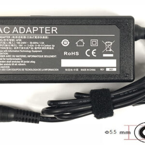  8 - Блок живлення PowerPlant для ноутбуків Acer, Asus 220V, 19V 65W 3.42A 5.5х2.5мм (AC65F5525)