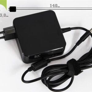  6 - Блок живлення 1StCharger для ноутбука Dell 19.5V 90W 4.62A 4.5х3.0мм Wall Mount (WM1ST19.5V90W4530D)