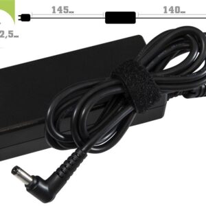  6 - Блок живлення 1StCharger для ноутбука Dell 19V 60W 3.16A 5.5х2.5мм + каб.жив. (AC1STDE60WD)