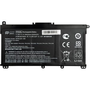  6 - Акумулятор PowerPlant для ноутбука HP Pavilion 15-CD (TF03XL) 11.55V 41.9Wh (NB461394)