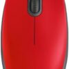 Мишка Logitech M110 Silent USB Red (910-006759)