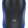 Мишка бездротова Logitech M185 Blue (910-002239)