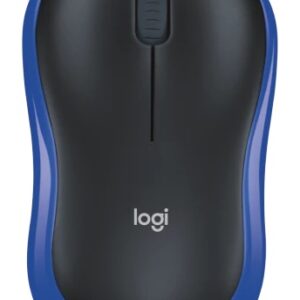  7 - Мишка бездротова Logitech M185 Blue (910-002239)