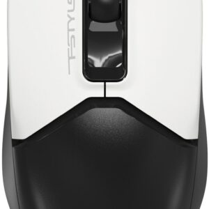  2 - Мишка бездротова A4Tech FG12S Black/White USB