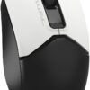 Мишка бездротова A4Tech FG12S Black/White USB