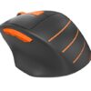 Мишка бездротова A4Tech FG30 Black/Orange USB