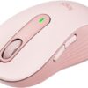 Мишка бездротова Logitech Signature M650 L Rose (910-006237)