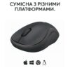 Мишка бездротова Logitech M240 Silent Charcoal (910-007119)