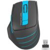 Мишка бездротова A4Tech FG30 Black/Blue USB