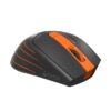 Мишка бездротова A4Tech FG30S Orange/Black USB