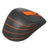 Мишка бездротова A4Tech FG30S Orange/Black USB