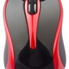 Мишка A4Tech N-350-2 Red/Black USB V-Track