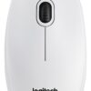 Мишка Logitech B100 (910-003360) White USB