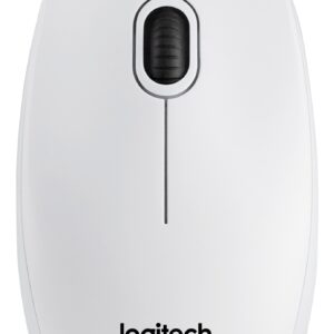  4 - Мишка Logitech B100 (910-003360) White USB