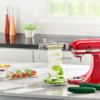 Насадка для листового нарізання KitchenAid 5KSMSCA 2 ножа колір металічний