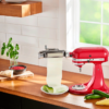 Насадка для листового нарізання KitchenAid 5KSMSCA 2 ножа колір металічний