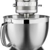 Кухонна машина KitchenAid Artisan 4,8 л 5KSM185PSEMS з відкидним блоком срібний медальйон