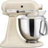 Кухонна машина KitchenAid Artisan 4,8 л 5KSM175PSEAC з відкидним блоком кремовий