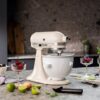 Кухонна машина KitchenAid Artisan 4,8 л 5KSM175PSEAC з відкидним блоком кремовий