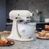 Кухонна машина KitchenAid Artisan 4,8 л 5KSM175PSEAC з відкидним блоком кремовий