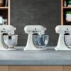 Кухонна машина KitchenAid Artisan 4,8 л 5KSM175PSEAC з відкидним блоком кремовий