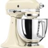 Кухонна машина KitchenAid Artisan 4,8 л 5KSM125EAC з відкидним блоком кремовий