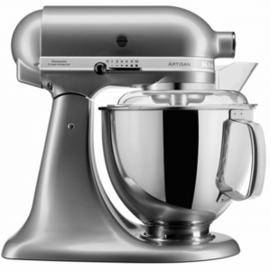  9 - Кухонна машина KitchenAid Artisan 4,8 л 5KSM175PSECU з відкидним блоком сріблястий