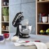 Кухонна машина KitchenAid Artisan 4,8 л 5KSM125EOB з відкидним блоком чорний