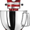 Кухонна машина KitchenAid Artisan 4,8 л 5KSM125EER з відкидним блоком червоний