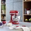 Кухонна машина KitchenAid Artisan 4,8 л 5KSM125EER з відкидним блоком червоний