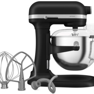  6 - Кухонна машина KitchenAid Artisan 5,6 л 5KSM60SPXEBM з підйомною чашею, чорний матовий