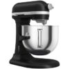 Кухонна машина KitchenAid Artisan 6,6 л 5KSM70SHXEBM з підйомною чашею, чорний матовий