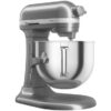 Кухонна машина KitchenAid Artisan 6,6 л 5KSM70SHXEMS з підйомною чашею, колір срібний медальон